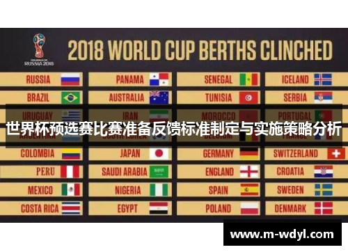 世界杯预选赛比赛准备反馈标准制定与实施策略分析