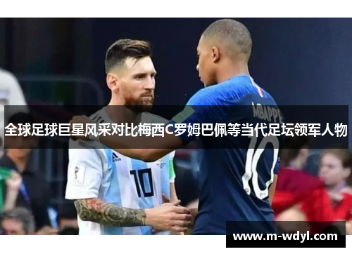 全球足球巨星风采对比梅西C罗姆巴佩等当代足坛领军人物