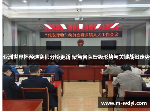 亚洲世界杯预选赛积分榜更新 聚焦各队晋级形势与关键战役走势