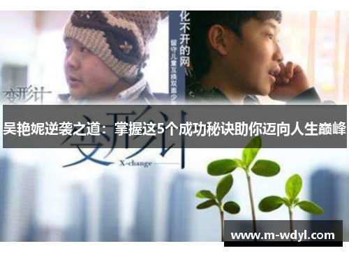 吴艳妮逆袭之道：掌握这5个成功秘诀助你迈向人生巅峰